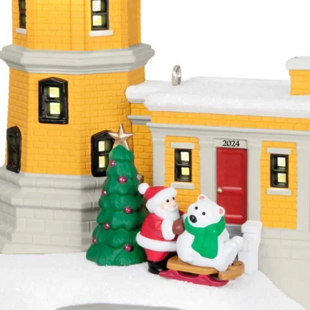 🔥NIB Hallmark Lighthouse Series #13 Keepsake Ornament